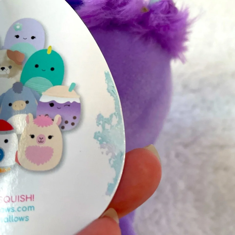 Squishmallows Monica Axolotl Clip 3.5”